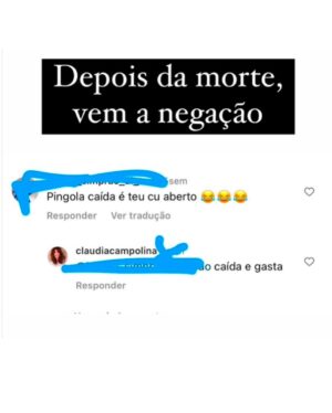 Claudia Campolina Instagram - Engajem mto, Chernobylas. Minha entrega caiu do nada e preciso entender se voltou ao normal 😢