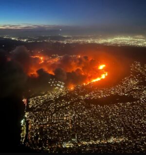 Clea Shearer Instagram - My beloved city is being burned to the ground and my heart is completely broken. My friends and family in the Palisades, Pasadena, and now the Hollywood Hills (this fire is very close to where our house is) have either lost their homes or have evacuated. We are currently in Nashville and safe, but so SO many people are not. I have no words and just completely sick. Please be safe and listen to evacuation orders. I love you, Los Angeles. 💔