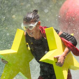 Coleen Rooney Instagram - Liver Lava Girl 🦸🏻‍♀️⭐️ Cyclone…..completed it! #ImACeleb #Superwoman