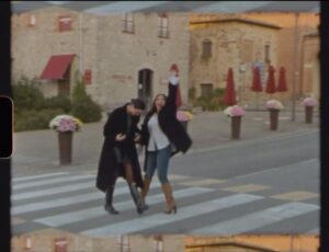 Connar Franklin Instagram - dancing around siena with @melanie.thibeau in my favorite @shopdoen dress… shot on super 8 by @taylorthibeau 🎥