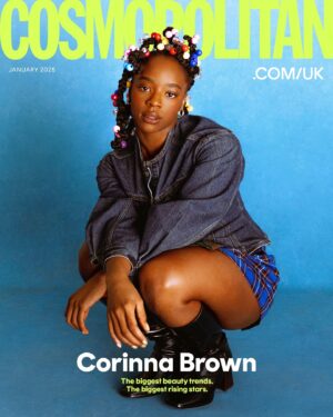 Corinna Brown Instagram - • spoke all things black beauty essentials for @cosmopolitanuk along side some fellow queens!•
(little cori is screamingggggggg!!)

• @dionnesmithhair forever grateful for you and always proud! YOU DID THAT!! Thank you for having me onboard💜

love love love to @cosmopolitanuk everytime!

Photographer: @shenellkennedy
Lead Hair Stylist: @dionnesmithhair
Make-up Artist: @joyadenuga
Beauty Director: @keeksreid
Stylist: @alizedemange
Manicurist: @shadesofshea_
Art Director: @alexhambis
Bookings Director: @sophie_leen
Entertainment Editor: @christobelhastings

@multitudepersonalpr 💜
