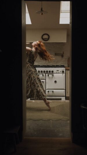 Courtney Halverson Instagram - This year staying in is the new going out. The menu prices are cheaper, the wine pours tend to be heavier (oops), and the playlist is entirely unmatched. Plus I just find that spending an afternoon in the kitchen clears my head like nothing else.

ps : if you’re wondering “where is the completed dish?” - we ended up cooking and eating these lovely raviolis for dinner and then hours later I sat straight up and said “oh my god we forgot to film the ending”. In conclusion, I am not a chef, but I sure do love a pasta night at home. 
.
.
.
#romanticstyle #feminineenergy #cinematicmoments #vintagevibes #plfhome