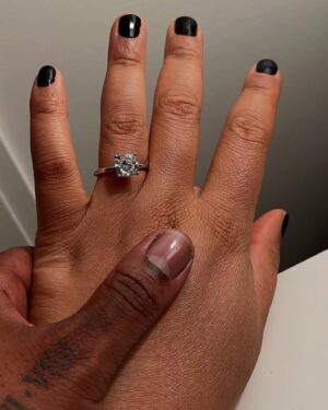 Courtney Kemp Agboh Instagram - I was completely surprised… still in shock… so happy and so blessed. 

@theblackscorsese I love you.  My kid and I are so lucky to have you in our lives.