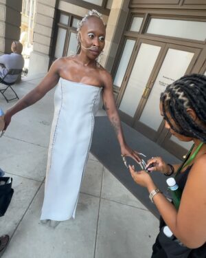Cynthia Erivo Instagram - Every time you see someone on screen, at an event, or on a stage…rarely do they do it on their own. I’ve been lucky enough to be flanked by an incredible set of people who have given their time, their hearts, and their minds. 
Team CE, you astound me. Your patience, kindness, passion, and determination often outdo mine. Thank you, from the bottom of my heart, thank you!!! 
Here’s to a wonderful, wonderful 2025, not just for me with you, but for you all individually.