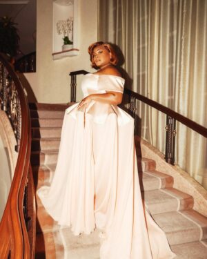 Da'Vine Joy Randolph Instagram - Academy Gala October 19th 2024 ~
💕An enchanting evening celebrating cinema with @theacademy at the @academymuseum So proud to be a member!
Thank you @louisvuitton and @nicolasghesquiere for this breathtaking custom. You continue to raise the standard. A special thank you to the fam @waymanandmicah @lovetaije @avstinsather @conradcaptures , you guys continue to show out each and every time. What an honor to be surrounded by such artisans💕