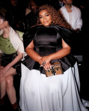 Da'Vine Joy Randolph Instagram - Louis Vuitton PFW ‘24
Thank you @louisvuitton & @nicolasghesquiere  for yet another fantastic collection. Honored to have been in attendance. And a special thank you for my custom look, I felt like such a lady. #richauntiesociety