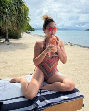 Daisy Fuentes Instagram - Wish you were here 🍹