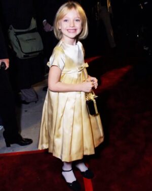 Dakota Fanning Instagram - i am sam premiere 2001. always thinking of this tiny girl, and keeping her close.