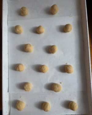 Damaris Phillips Instagram - Homemade vanilla wafers are the most underrated cookie out there. Golden bottom, golden sides, crisp and sweet! 
Vanilla Wafer Cookies
Ingredients:
1 stick (8 tablespoons) unsalted butter, at room temperature
3/4 cup granulated sugar 
1 large egg, at room temperature 
2 tablespoons pure vanilla extract 
1 1/4 cups all-purpose flour 
3/4 teaspoon baking powder 
Pinch of fine salt
Method:
Preheat the oven to 350 degrees F. Line 2 baking sheets with parchment paper.

Using a hand or stand mixer, cream the butter and sugar on medium speed until fluffy, about 2 minutes. Add the egg and vanilla and mix until smooth, about 2 minutes. In a separate bowl, combine the flour, baking powder and salt. Add the dry mixture to the butter mixture. Reduce the mixer speed to low and mix until just combined, about 30 seconds. At this point if the dough feels warm, refrigerate it until chilled, about 15 minutes. When the dough feels cool to the touch, scoop out teaspoon-size balls and drop them on the prepared baking sheets. The dough should yield 4 dozen balls. Bake until golden, 12 to 15 minutes. Let cool.