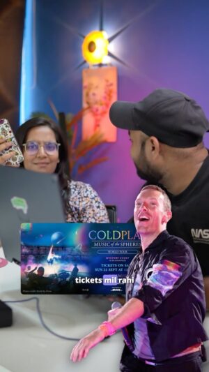 Damini Tripathi Instagram - DM for cold play tickets 😂

Website Name: infinity.coldplay.com or just search cold play infinity tickets 

baaki chacha fufa agar rehte hai to bolo courier kar denge 🤣

#coldplay #coldplayconcert #coldplayindia #websitehack #coldplay