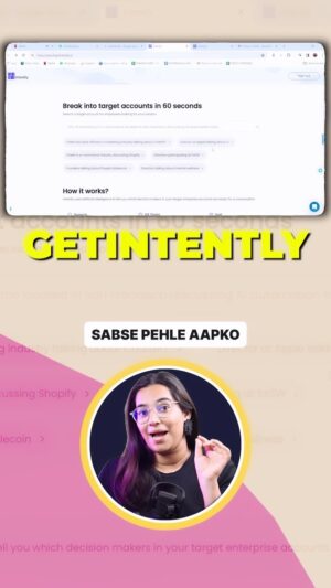 Damini Tripathi Instagram - Get Intently and Find That Lead is A Deadly Combination to find Your Future Prospects! ✔️

You can Find People along with their Designation and Shoot them a mail, Isn’t that Crazy 🔥

#leadgeneration #leadfinder #linkedinleads #emailmarketing #coldoutreach