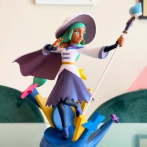 Dana Terrace Instagram - NOW EAT THIS SUCKA!!
This amazing Azura figurine from @themysteryshackshop is gorgeous beyond words. I can’t stop looking at it. ;_; Thank you for the early Xmas gift! 

(Reposted to include the orig design from the show by @christianpalacios_art!)
Modeled by @dreamdoveshop who also has an incredible line of mini figs 💕