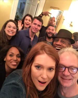 Darby Stanchfield Instagram - Big news, Gladiators! The Scandal fam is coming together for a one night only virtual live reunion and script reading in support of Western North Carolina, which was devastated by Hurricane Helene. 

And we want YOU to join us! 

It’s happening on Sunday, November 17 at 6 PM EST/ 3 PM PST/ 11 PM GMT (for you international Gladiators). 

We’ll all be there- Kerry, Tony, Guillermo, Scott, Katie, Joshua, Joe, George, Jeff, Cornelius, Darby, and Bellamy, who set this all in motion hoping to help her hometown of Asheville and all of WNC in its recovery after Helene’s destruction. 

We even have Shonda Rhimes opening the reading and Besty Beers narrating the night - just like a real Scandal table read! 

And of course, we will have some surprise special guests!

Click on the link in my bio or go to unitedwaync.org/scandalread to reserve your spot by donating to support Western North Carolina!

The virtual live reunion and script reading will benefit the UW Helps NC Fund managed by United Way of North Carolina.