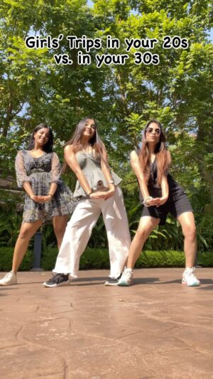 Debattama Saha Instagram - Girls’ Trips in your 20s vs. in your 30s 
I’m feeling it since ages already! 
Relatable and How!
.
#inspired by #noellebercy 
.
.
.
.
#instagood #comedy #relatable #funny #viral #trendingreels #trending #fyp #explore #explorepage #trendingvideos #reels #trend #instalike #instagram