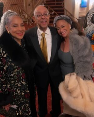 Debbie Allen Instagram - Lish and I had the BEST time at the opening night of Gypsy on Broadway! 💃🏽✨ Audra McDonell’s performance is EVERYTHING!!! Bravo to the Director, George C. Wolfe! Congrats to the cast, and Camille Brown! Run to see it! 🖤🎭