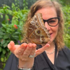 Debbie Millman Instagram - Butterflies in Aruba 🦋🇦🇼