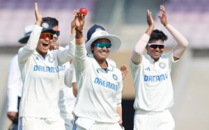Deepti Sharma Instagram - Dreams don’t work unless you do. 
Honored to be named Player of the Match, but it’s the team effort that made it possible. 🇮🇳💙🏆
#TogetherWeAchieve #TeamIndia 

#Wtest2023 #DS6