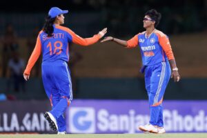 Deepti Sharma Instagram - Grateful for this incredible moment! 🇮🇳🏏 Celebrating a thrilling win against Pakistan 
and reaching 250 wickets in my journey. 
Thank you for all the support! 🙏💙 

#TeamIndia #Historicwin #250Wickets #jaishreeram #Grateful” #indvspak #Asiacup2024