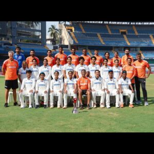 Deepti Sharma Instagram - Fearless Cricket by this special group in the last few days to script another historic win for India.

Always a proud moment to play for the country and give your all on the field. We are ready to take on the world and create winning memories! 🤍🇮🇳🏆

#IndvsAus2023 #Test #DS6