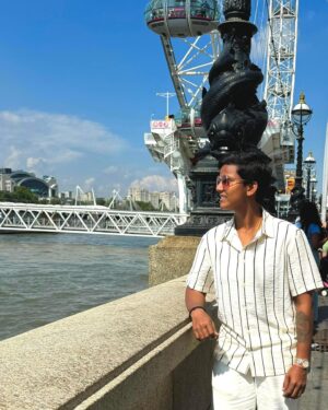 Deepti Sharma Instagram - 🤍💚

 #Londoneye🎡 
 #offdayvibes