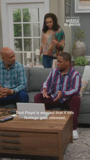 Demetria McKinney Instagram - Sounds like they were having a little too much fun during Spring break in the 90s. 🫣 Not C.J. getting caught up!

Don’t miss the last TWO episodes of the year! Watch the first new episode of #HouseofPayne TONIGHT at 9/8c and another new one at 10/9c only on @bet . 🎬✨
