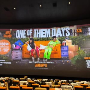 Demetria McKinney Instagram - Had the opportunity to go see @keke and @sza new #movie #oneofthemdays and laughed like I did when I watched #Friday back in the day! 😆  @cviro4real was my date and a time was had! Looking for a #besties night out or a real fun but chill movie night....make sure you go and check this out when it comes out on the 17th!  Shouts to @4evervaughn !