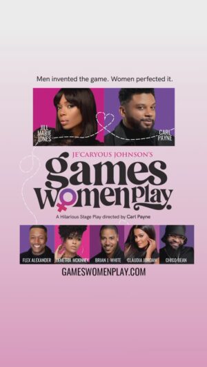 Demetria McKinney Instagram - Breaking: On Sale Now❤️‍🔥Je’Caryous Johnson’s Games Women Play is bringing the laughs, the drama, and all the unforgettable twists straight to YOUR city! 🎭✨ With a star-studded cast featuring Carl Payne, Jill Marie Jones, Flex Alexander, Demetria McKinney, Chico Bean, Claudia Jordan, Brian J. White   MORE, this is the show you don’t want to miss! ❤️🔥🎟️ Check out cities, dates, and secure your spot NOW! Grab #GamesWomenPlay link in BIO