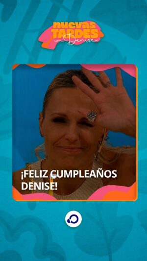 Denise Dumas Instagram - Cumple años nuestra conductora estrella 🎂

✨ ¡¡¡Felicidades @denise_dumas!!! ✨

#NuevasTardesConDeniseEnTVP