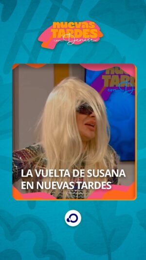 Denise Dumas Instagram - Paredes, De Paul, María y Tini, ¡Hola Susana! La diva vuelve a los estudios del canal, o eso creemos... ¿será ella?

Sumate a @nuevastardescondenise en tvpublica.com.ar