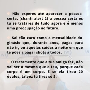 Diana Nicolau Instagram - Não sabia se havia de falar sobre isto aqui, por ser tão pessoal, e deixei isto em águas de bacalhau uns meses. 

Quem por aqui anda sabe que a minha conta não é uma montra bonitinha com fotos retocadas ou histórias floreadas, nem postais turísticos (ou pelo menos os meus vêm com notas no verso para quem gosta de virar o postal 😏). 

É pelas partilhas que faço - sejam de trabalhos, de viagens, ou de histórias que me acontecem e de gente com quem me cruzo - que percebo a importância e o alcance das redes sociais. As histórias chegam longe e têm impacto em quem as lê. À conta de ser uma amante das solo trip, muita gente me diz que se sentiu inspirada e se lançou sozinha pela primeira vez, e que muitas dessas viagens lhes mudaram a vida. 

A maior parte são mulheres, porque representam 70% de quem está desse lado do ecrã🫵🏻. E mulheres dos 25 aos 34, segundo me dizem as minhas estatísticas. 

E é para elas que eu quero falar neste post, que vou intitular assim:

O QUE EU GOSTAVA QUE ME TIVESSEM DITO AOS 25:

👉🏻(continua nas imagens)

🫶🏼
