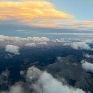 Diana Silvers Instagram - heart so full 🥹 @jonimitchell 💗🫶♥️ never thought i’d be so lucky to see her live. a night i’ll never forget. (   look at those clouds from the flight back to work) ☁️