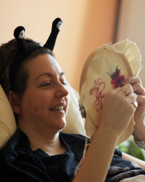 Dianna Cowern Instagram - Merry Christmas everyone!

Though Dianna is still in bed, her energy level improvements have allowed her to include more fun things in her life. She was even able to try some legitimate Thanksgiving food, and she is able to do embroidery!

Dianna says Merry Christmas and thank you to everyone for all the support. When she is not doing embroidery, she has time for playing some Zelda, and listening to a little music. These are things she could not do even just 6 months ago.

Thank you all!

#MECFS #chronicfatigue #longcovid
