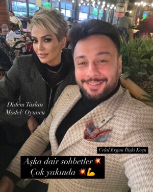 Didem Taslan Instagram - Aşka ve ilişkilere dair tatlı sohbetler💥💪#celalergun_iliski_kocu #didemtaslan #aşkadair#sohbetler #kadınerkekilişkileri #kişiselgelişimfarkındalık #sevgi #aşk#evlilik#huzur #eğlencelivideolar #aşkadair#aşkınadı