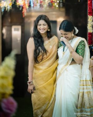 Divya Sripada Instagram - Just being those girls at the wedding. 🥰