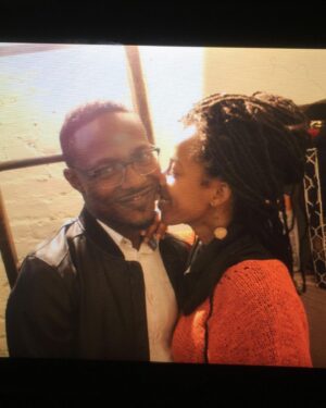 Donisha Rita Claire Prendergast Instagram - Consider the writer, a man
And the subject, a woman
And the poem…
A Love story,
Lived in verse.

To my husband, life partner and other half. Thank you for sharing your purest joys and pains with me. Happy Anniversary Love @komiolaf. 😘 

Let’s keep writing…