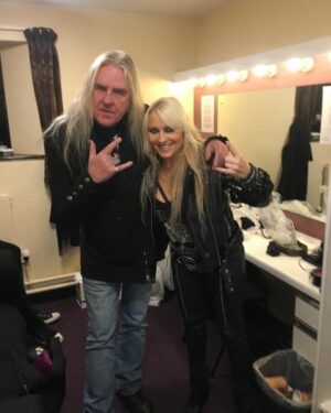 Doro Pesch Instagram - A very special happy birthday to the one and only Biff Byford of @saxon.official ⠀
Enjoy your special day!⠀
Can't wait to rock with you again on March 6 in my former hometown Düsseldorf. Get your tickets for that special event, my friends! @girlschoolreal will be joining us too! This will be sooo awesome!⠀
🤘💪❤️🙏⠀
Love, Doro⠀
-⠀
-⠀
-⠀
-⠀
-⠀
-⠀
#doropesch #conqueress #allweare #warlock #allformetal #triumphandagony #dorofürimmer #heavymetal #rock #metalhead #metalqueen #queenofmetal #fürimmer #doro40 #metalheads #blondeshavemorefun #vegan #soberlife #monstersofrock #monstersofrockradio #saxon #biff #biffbyford #happybirthday #happybday #birthday #hbd #bday #nwobhm⠀