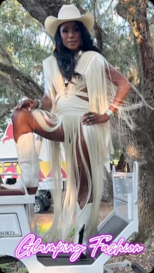 Dr. Jackie Walters Berry Instagram - Hopefully y’all enjoyed the ladies of #MarriedToMedicine on the glamping trip!!!Glamping may be luxury camping, but it sure has a way of bringing out the beast in all of us—raw emotions, bold truths, and unforgettable moments under the stars!⛺️ Thank you for watching. #Married2Med #GlampingVibes #drjackie #bravo #selfcare