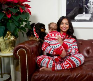 Eboni K. Williams Instagram - Merry Christmas ✨
Wishing you a season filled with love, light and joy.

With love, 
Eboni, Baby Liberty & Carey James ❤️