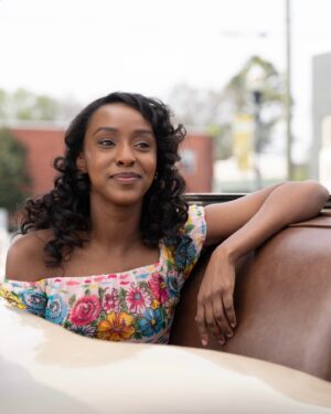 Ebony Obsidian Instagram - Have you met Lena Derricott King yet? Small town girl, born in Georgia, raised in Philadelphia. Adored her Mother and worked alongside her. Fell in love with a Jewish boy over 20 years before their union would have been acceptable or their marriage legal. She had no idea what was coming next… #TheSixTripleEight on @Netflix now ✨