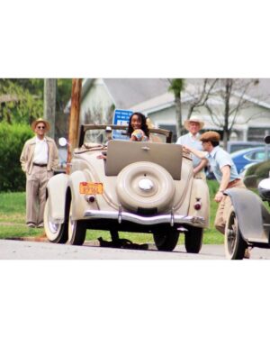 Ebony Obsidian Instagram - Have you met Lena Derricott King yet? Small town girl, born in Georgia, raised in Philadelphia. Adored her Mother and worked alongside her. Fell in love with a Jewish boy over 20 years before their union would have been acceptable or their marriage legal. She had no idea what was coming next… #TheSixTripleEight on @Netflix now ✨