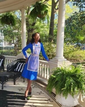 Ebony Obsidian Instagram - Have you met Lena Derricott King yet? Small town girl, born in Georgia, raised in Philadelphia. Adored her Mother and worked alongside her. Fell in love with a Jewish boy over 20 years before their union would have been acceptable or their marriage legal. She had no idea what was coming next… #TheSixTripleEight on @Netflix now ✨