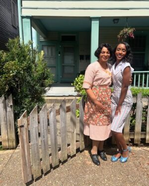 Ebony Obsidian Instagram - Have you met Lena Derricott King yet? Small town girl, born in Georgia, raised in Philadelphia. Adored her Mother and worked alongside her. Fell in love with a Jewish boy over 20 years before their union would have been acceptable or their marriage legal. She had no idea what was coming next… #TheSixTripleEight on @Netflix now ✨