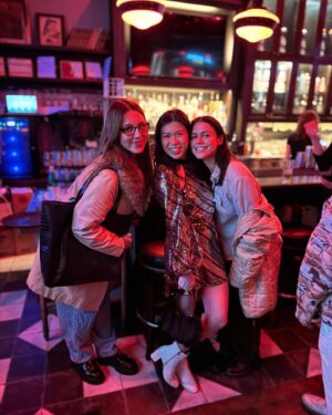 Elysia Rotaru Instagram - Toronto has a very special place in my heart (not just because I have a lot of family there and the food scene is amazing) ❤️ but every time I go back I discover something new. Like how I’m still buzzing from the wonderful experience I had at @bitsfilmfest with @stephensawchuk last month.  Not only was our short film part of the #bloodinthesnowfilmfestival, but it was my first time ever being apart of a film lab and pitching our feature film of @hellisateenagegirlfilm 🔪❤️‍🔥 the feedback was very inspiring, we met so many amazing people and are pumped to see our #featurefilm come to life soon. And woooow what a rush it all was, stepping into my producer shoes brings me so much joy. 
🎥🎬
Of course in between work, I had some time to play. Saw my sister @elydarotaru and @lovablekaren her bff from elementary school ( who I haven’t seen in like 20yrs ). Had amazing meals, celebrated our friend @janetrose.nguyen and her short film, got some dancing in and of course, got to finally try @paitoronto with my lovely in-laws @daspence99 & @janetspence101 

Till next time #Toronto 🥂
#producerlife @littlepsychoproductions