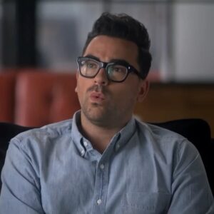 Emily Hampshire Instagram - I haven’t wanted to post anything that wasn’t in aid or recognition of the catastrophic loss and 💔 that’s happening in LA right now, but after being tagged in this, I was reminded of just how often people tell us #schittscreek helped them through their darkest times. So, I hope these baby videos of Alexis, Ted, Stevie, Jocelyn, Ronnie, Twyla, Ray and Patrick can at least lighten the load a little for everyone hurting and helping in LA right now.