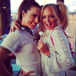 Emma Bunton Instagram - Side by side always. Happy birthday my beautiful friend @melaniecmusic! Here’s to celebrating together every year. Love you. ❤️