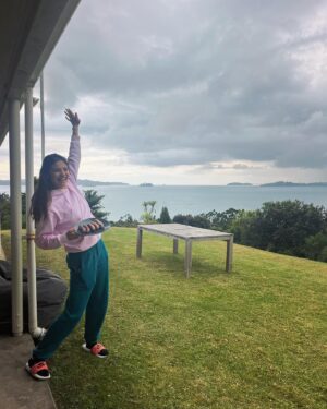 Emma Raducan Instagram - beautiful place, i love it here 👋 NZ 🥲