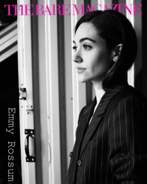 Emmy Rossum Instagram - "There’s nothing more challenging or invigorating than live theater. It’s a high wire act every time. There’s no editor to save you on stage, and that’s terrifying, and thrilling. Everyone is seeing me warts and all, from every angle at every moment. There is nothing to hide behind, and that’s ultimately what I’m trying to embrace at this moment in life." -- @emmy star of Walden @2stnyc 🩷 
interview: @ginaway1 
photos/editor in chief: @tina_turnbow 
makeup: @kaleteter 
hair: @jacobrozenberg 
styling: @thomascarterphillips 
blazer/velvet trench: @curethrift 
special thanks to @thriftboss #2stnyc