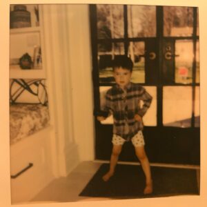 Eva Amurri Martino Instagram - This week, five years ago, Ian and I went on our first date. 🥹

He took me to his friend’s farm to check out their maple syrup trees, and then for dinner at a fantastic, little Mexican restaurant in Bridgeport (that sadly didn’t survive the pandemic times). I was super duper pregnant (nearly 8 months) and it was awkward for both of us because all the sweet people who owned the restaurant kept coming up to us to congratulate us on the baby. I remember Ian looking at me and saying “I don’t really know what to say to them” 🫠and I told him “just say thank you otherwise we’re going to have to have a whole conversation with them about it.” 😂

Getting to know somebody, falling in love, building trust, and a new type of modern family- All under the wildest circumstances was incredibly difficult.  It nearly broke us more than once. And it also taught both of us so much about what true connection and partnership is. 

The truth that some people don’t want you to know is that happiness can be whatever you want. It doesn’t have to be like anything you’ve known before…and nobody else but you has to “get it”. True happiness will flow with you, not against you. Trust your instincts. Be brave in asking the universe for what you need. 

When I met Ian my life was in f*cking shambles. I was not AT ALL expecting to meet my life partner. I had *all* the chips on my shoulder, and enough “baggage” to drag a steamliner down to the depths. 😬 He wasn’t what I expected. And I wasn’t what he had expected either. His future didn’t come tied up in a package like this in his boyhood dreams. We don’t ever think to dream outside the lines. 

I guess my point is that when things seem the darkest, that’s when you have to look for sparks of joy the most. It’s when you have to believe in the magic, recognize the magic, and follow the magic. ✨❤️

(These Polaroids are from late April 2020. Ian had just met the big kids a couple weeks earlier and we were all in that excited love bubble of flow and connection. Marlowe had gotten a Polaroid camera for Christmas and wanted to take photos of our “play date” with Ian. These are some of our most precious memories. 🥰)