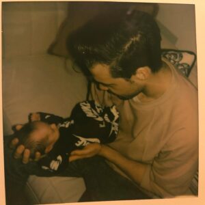 Eva Amurri Martino Instagram - This week, five years ago, Ian and I went on our first date. 🥹

He took me to his friend’s farm to check out their maple syrup trees, and then for dinner at a fantastic, little Mexican restaurant in Bridgeport (that sadly didn’t survive the pandemic times). I was super duper pregnant (nearly 8 months) and it was awkward for both of us because all the sweet people who owned the restaurant kept coming up to us to congratulate us on the baby. I remember Ian looking at me and saying “I don’t really know what to say to them” 🫠and I told him “just say thank you otherwise we’re going to have to have a whole conversation with them about it.” 😂

Getting to know somebody, falling in love, building trust, and a new type of modern family- All under the wildest circumstances was incredibly difficult.  It nearly broke us more than once. And it also taught both of us so much about what true connection and partnership is. 

The truth that some people don’t want you to know is that happiness can be whatever you want. It doesn’t have to be like anything you’ve known before…and nobody else but you has to “get it”. True happiness will flow with you, not against you. Trust your instincts. Be brave in asking the universe for what you need. 

When I met Ian my life was in f*cking shambles. I was not AT ALL expecting to meet my life partner. I had *all* the chips on my shoulder, and enough “baggage” to drag a steamliner down to the depths. 😬 He wasn’t what I expected. And I wasn’t what he had expected either. His future didn’t come tied up in a package like this in his boyhood dreams. We don’t ever think to dream outside the lines. 

I guess my point is that when things seem the darkest, that’s when you have to look for sparks of joy the most. It’s when you have to believe in the magic, recognize the magic, and follow the magic. ✨❤️

(These Polaroids are from late April 2020. Ian had just met the big kids a couple weeks earlier and we were all in that excited love bubble of flow and connection. Marlowe had gotten a Polaroid camera for Christmas and wanted to take photos of our “play date” with Ian. These are some of our most precious memories. 🥰)