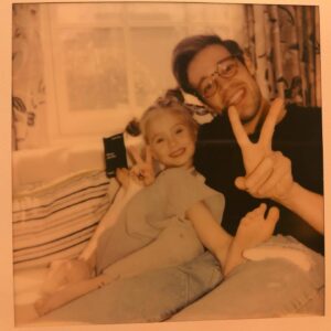 Eva Amurri Martino Instagram - This week, five years ago, Ian and I went on our first date. 🥹

He took me to his friend’s farm to check out their maple syrup trees, and then for dinner at a fantastic, little Mexican restaurant in Bridgeport (that sadly didn’t survive the pandemic times). I was super duper pregnant (nearly 8 months) and it was awkward for both of us because all the sweet people who owned the restaurant kept coming up to us to congratulate us on the baby. I remember Ian looking at me and saying “I don’t really know what to say to them” 🫠and I told him “just say thank you otherwise we’re going to have to have a whole conversation with them about it.” 😂

Getting to know somebody, falling in love, building trust, and a new type of modern family- All under the wildest circumstances was incredibly difficult.  It nearly broke us more than once. And it also taught both of us so much about what true connection and partnership is. 

The truth that some people don’t want you to know is that happiness can be whatever you want. It doesn’t have to be like anything you’ve known before…and nobody else but you has to “get it”. True happiness will flow with you, not against you. Trust your instincts. Be brave in asking the universe for what you need. 

When I met Ian my life was in f*cking shambles. I was not AT ALL expecting to meet my life partner. I had *all* the chips on my shoulder, and enough “baggage” to drag a steamliner down to the depths. 😬 He wasn’t what I expected. And I wasn’t what he had expected either. His future didn’t come tied up in a package like this in his boyhood dreams. We don’t ever think to dream outside the lines. 

I guess my point is that when things seem the darkest, that’s when you have to look for sparks of joy the most. It’s when you have to believe in the magic, recognize the magic, and follow the magic. ✨❤️

(These Polaroids are from late April 2020. Ian had just met the big kids a couple weeks earlier and we were all in that excited love bubble of flow and connection. Marlowe had gotten a Polaroid camera for Christmas and wanted to take photos of our “play date” with Ian. These are some of our most precious memories. 🥰)